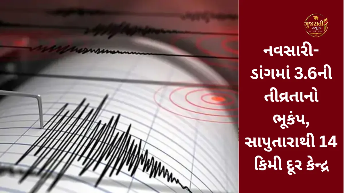 Earthquake Hits Saputara