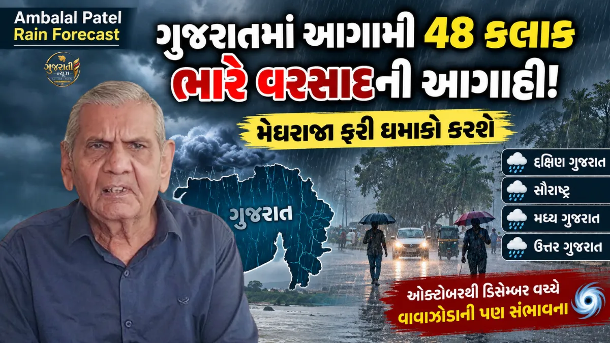 Ambalal Patel Rain Forecast