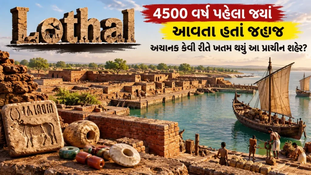Lothal: 4500 વર્ષ પહેલાં જ્યાં આવતાં હતાં જહાજ, અચાનક કેવી રીતે ખતમ થયું આ પ્રાચીન શહેર?